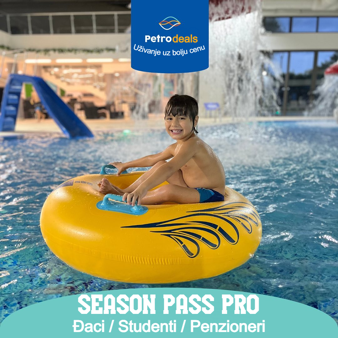 Sezonska karta za decu (110–140 cm) – Aqua Park Petroland 2025