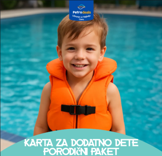 Doplatna karta za dodatno dete – Porodični paket | Aqua Park Petroland