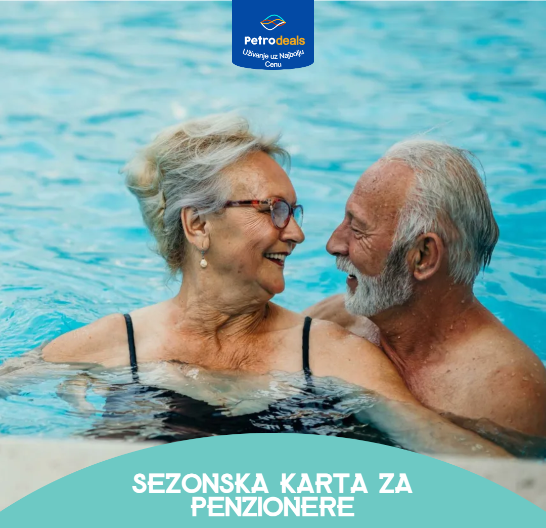 Sezonska karta za penzionere – Aqua Park Petroland 2025
